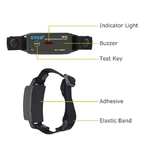 bibo High Low Voltage Detector Single Phase Outdoor Non Contact <b>Auto</b> Arm Type Leakage Remote IP65 Rechargeable <b>Battery</b> LED - Product Image 3