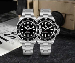 Chất Lượng Cao Sang Trọng <span class=keywords><strong>T5</strong></span> Titan Tự Động Diver Xem 300M Không Thấm Nước Cơ Khí Lặn Đồng Hồ - Product Image 4
