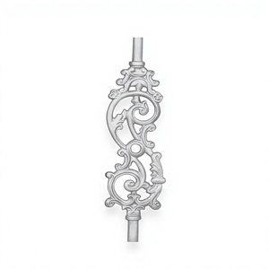 Balustre de balustrade sans cadre en fonte Balaji Metals, résistant à la rouille et à l'eau, avec garantie de 5 ans, facile à installer - Product Image 1