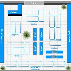Grande armoire de combinaison d'île d'équipement de réfrigération de congélateur à température unique commerciale pour la crème glacée d'affichage de supermarché - Product Image 2
