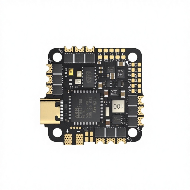 GEPRC TAKER F722 45A 32Bit AIO Integrated FPV Drone Accessories Flight Controller 2-6S 4-in-1 ESC for FPV Racing Multirotor