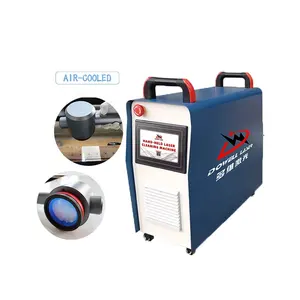 Fornecedor 1500w Máquina de limpeza a laser de superfície eficiente e segura para remoção de ferrugem de pintura, peças automotivas e aeroespaciais, limpeza de moldes
