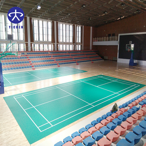 Suelo Deportivo de Vinilo PVC de 4.5 mm para Bádminton con Patrón de Lichi - Product Image 1