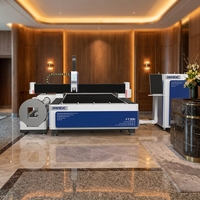 Machine de découpe laser à fibre pour tubes et plaques en acier inoxydable avec source laser Raycus 3015 4020