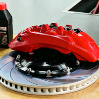 Kit de Freinage Performance Amélioré avec Étriers de Frein RC6 à 6 Pistons pour Audi A4 A3 A6 A6L A8 TT Mk2 Q3 Q7 Q8 D4 B8 B9 C7 C8