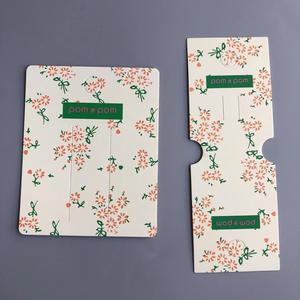 <span class=keywords><strong>Porte</strong></span>-cartes de présentation de bijoux en papier avec logo personnalisé, carte en carton pour suspendre des bijoux, pour bague, boucles <span class=keywords><strong>d</strong></span>'oreilles - Product Image 5