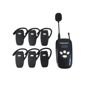 301 sistema de guía turístico inalámbrico portátil Walkie Talkie de bolsillo con auriculares de audio Whisper para visitas guiadas - Product Image 6