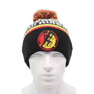 Unique Design Custom Logo Winter Knitted Fisherman Beanie Plaid Skull Cap Roll-Up <b>Edge</b> for Men Women Travel & Beach Outdoor - Product Image 4