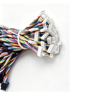 Adaptador de Fiação Eletrônica Personalizado com Cabo PVC, Conector JST 2*4 Pinos 2.54mm, Condutor de Cobre Estanhado, Fio Colorido, 1 Metro, 220V - Product Image 2
