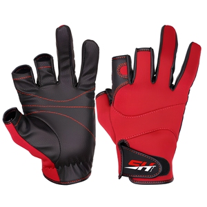 Guantes de pesca diseñados para brindar durabilidad y agarre, que ofrecen protección confiable para las manos en todos los entornos de pesca. - Product Image 1