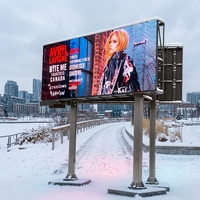 Écrans LED de grande taille P10 sur mesure, installation facile, panneaux publicitaires commerciaux, affichage LED extérieur SMD