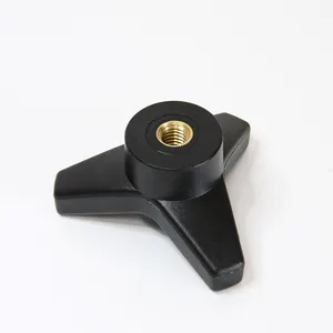 Diameter 100 Triangular Industrial Fastening Handwheel Bakelite Handle Three-arm Knob