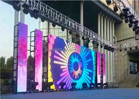 Écran d'affichage Led 4k extérieur 500x1000mm panneaux muraux vidéo système complet scène de concert location fond P3.91 mur vidéo Led