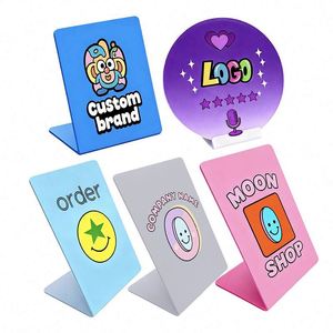 Panneau publicitaire de table en acrylique pour menu et code QR d'entreprise - Product Image 1