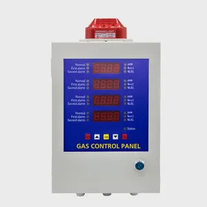 Bosean gas detection alarm controller for industrial gas leak detection Industrial Toxic & Harmful Gas Detector Alert