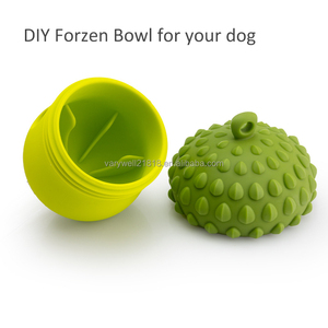 Acorn fındık anksiyete azaltır Wobble özel doldurulabilir Pet tutucu zenginleştirme dondurulmuş tedavi köpek oyuncak meşgul tutmak için - Product Image 6