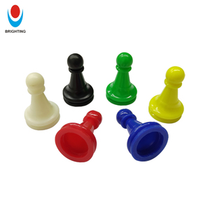 Peones Magnéticos de Plástico para Juegos de Mesa de 16*26MM con Juego de Dados, 6 Colores, <span class=keywords><strong>Piezas</strong></span> de Juego de <span class=keywords><strong>Ludo</strong></span>/Ajedrez para Fiestas Familiares - Product Image 2