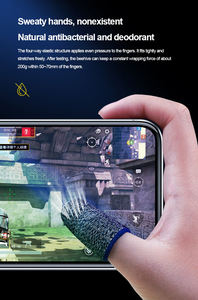 Gaming Finger Sleeve Breathable Fingertips for <b>Mobile</b> Games Touch Screen Finger <b>Cots</b> Cover Sensitive <b>Mobile</b> Touch - Product Image 4