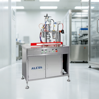 Machine de remplissage de gaz aérosol semi-automatique trois-en-un pour cartouches de réchaud au butane et bouteilles en étain/aluminium