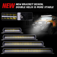 Proyector láser Atv Utv Drl, barra de luz Led delgada para techo, barra de luces para coche y camión Wrangler