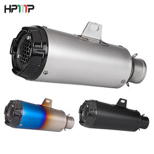 Hochleistungs Motorrad Renn Auspuff System 51MM Kaliber Universal Auspuff - Product Image 5