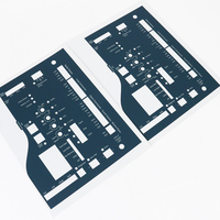 Etiqueta de Panel de Control de PC Flexible personalizada, interruptor de membrana adhesivo, etiqueta de superposición gráfica, gráfico impreso para equipos eléctricos