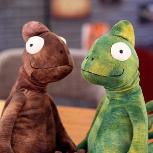 2025 bambola di peluche con lucertola virale UglyPet-occhi finti e giocattolo di peluche da scrivania con testa traballante (MOQ 50 pz) - Product Image 2