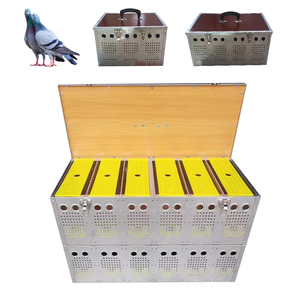 Paslanmaz çelik eğitim güvercin uçan katlanır kafesleri - Product Image 6