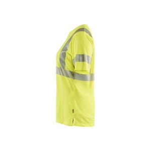 Blaklader-350225373300XXL เสื้อยืด Hi-Vis ของผู้หญิงสีเหลือง-EAN 7330509881422 HI-VIS Workwear - Product Image 5