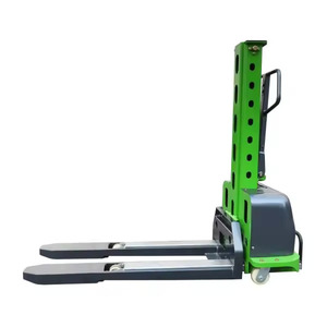 Vendite calde 500kg 1000kg Semi-elettrico auto-sollevamento autocaricante carrello elevatore con batteria al litio per la <span class=keywords><strong>movimentazione</strong></span> delle <span class=keywords><strong>merci</strong></span> - Product Image 3