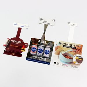 Étiquettes suspendues personnalisées pour étagères, couleurs vives, qualité supérieure, impression haut de gamme, prix bas pour la promotion - Product Image 4