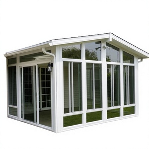 Paneles de Vidrio para Solárium Personalizados, Invernadero de Vidrio con Rotura de Puente Térmico de Aluminio - Product Image 1