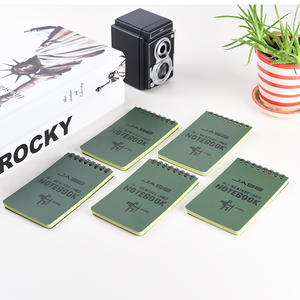 Notebook Cetak Kustom Tulis Dalam Hujan Tahan Cuaca Hijau Merah Biru Hitam Semua Cuaca Notebook Lapangan Universal dengan Pena - Product Image 6