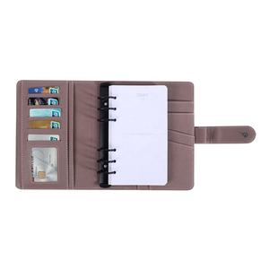 Hongbo Best seller 2026 A6 settimanale/Planner giornaliero inserti in pelle 6 raccoglitori ad anelli per una migliore vita/lavoro/regali di festa in lamina per la scuola - Product Image 6