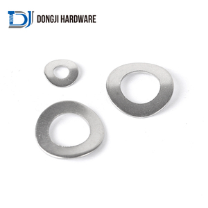 น็อตสแตนเลส DongJi Din582 แบบมีร่องกลมพร้อมตัวล็อค แหวนสปริงแบบมีร่องกลม น็อต สลักเกลียว - Product Image 2