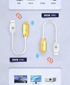 Dài Phạm Vi 30M Không Dây HDMI Transmitter Và Receiver 1080P HD Không Dây HDMI Extender Adapter Cho Streaming - Product Image 5