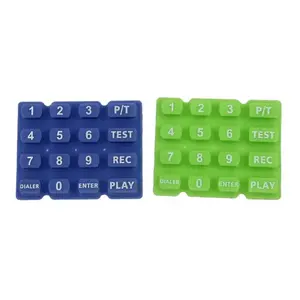 4x4 16Keys silicone keypad For electronic door lock Alarm System controller custom rubber keypad waterproof buttons
