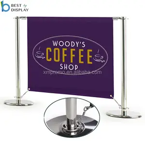 Изготовленные на заказ печатные баннеры барьеров кафе, коммерческие барьеры патио