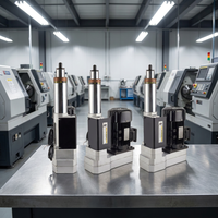Unité de tourelle de taraudage robuste RHPT-74 avec transmission par vis à engrenages de précision pour machine-outil SPM