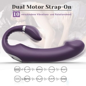 New <strong>2026</strong> Double Head C-Type Dildo Vagina Clitoris Orgasm Vibrator Female <strong>Masturbation</strong> Massage Sex Toys for Women G-Spot Massager - Product Image 4