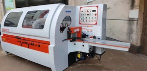 Máquina de moldurado para carpintería de 6 husillos, cepilladora de cuatro caras, motor de 37.25kW para procesamiento de madera maciza, ancho de cepillado de 230mm - Product Image 4