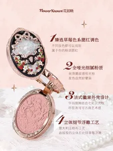 <span class=keywords><strong>Flower</strong></span> <span class=keywords><strong>Knows</strong></span> Fraise Rococo Poudre En Relief Blusher Visage Blush Joue Maquillage Blushing 5g - Product Image 5