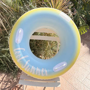 Anillo de Natación Inflable Inf Kelukeya, Colores Degradados, Flotador de Piscina Unisex, Juguete Acuático para Adultos - Product Image 3