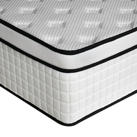 Surmatelas gonflable en latex de taille jumelle de haute qualité matelas de compression hybride à ressort ensaché Matelas orthopédiques compétitifs