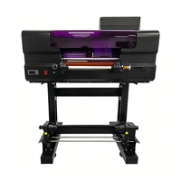 Petite imprimante UV DTF A3 de bureau pour l'impression d'étiquettes en cristal pour les entreprises à domicile