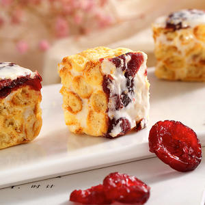 Yixinfoods-puff de leche de frutas, hojaldre chino saludable, mezcla de alimentos, nueces, esponja, productos para hornear pasteles - Product Image 6