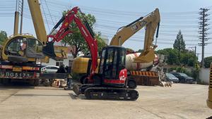 รถขุดขนาดเล็กยามาฮ่า Vio55-5 มือสอง 5 ตัน เครื่องยนต์ได้รับการรับรองมาตรฐาน CE รุ่นปี 2022 บุ้งกี๋ขนาด 0.3 เมตร ใช้งานมาแล้ว 0-2000 ชั่วโมง พร้อมส่งออก - Product Image 4