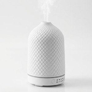 For SCENTCARES Hand-Made Electric Essential <b>Oil</b> <b>Diffuser</b> Ultrasonic Aromatherapy Stone Humidifier 100ml US Plug Hot Sale for Hot - Product Image 1