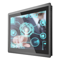 PC Todo en Uno Industrial con Pantalla Táctil Android de 15.6 Pulgadas con Interfaz DVI, Monitor de Pantalla Táctil Industrial de Montaje en Pared