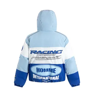 Giacca da Corsa con Cappuccio LAYENNE per Uomo, Multicolore, con Zip, Imbottita, Oversize, Invernale - Product Image 4